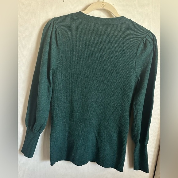 Lane Bryant Women's Green Cardigan Sweater - Picture 4 of 4